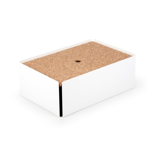CHARGE-BOX blanc liège