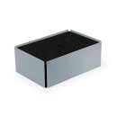CHARGE-BOX fehgrau Filz schwarz