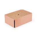 CHARGE-BOX rouge beige liège