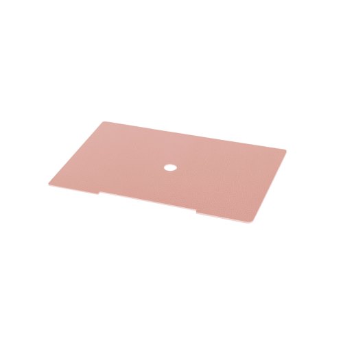 CHARGE-BOX cuir couverture rosé
