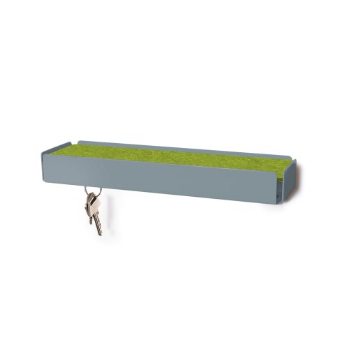 KEY-BOX gris-petit gris feutre vert