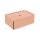 CHARGE-BOX beige red leather copper